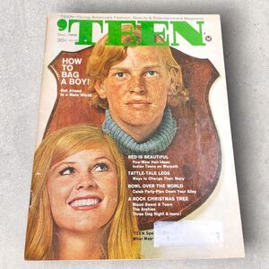 Vintage Teen Magazine Dec 1969 Barbara Levene Gavin O’Herlihy 60s Fashion Ads